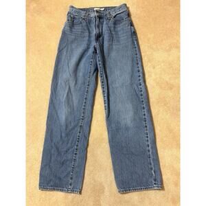 Levis '94 Baggy Wide Leg Jeans Medium Wash W26" x L31" Womens
